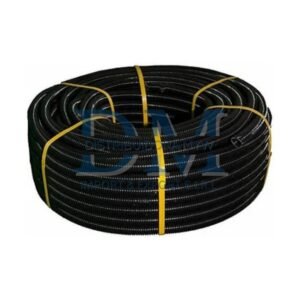 Corrugados PVC negro 1/4 por 100mts