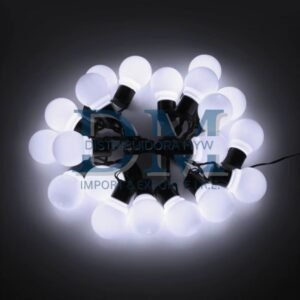 Guirnaldas 10 mts con foco pavonado 3 wtts led