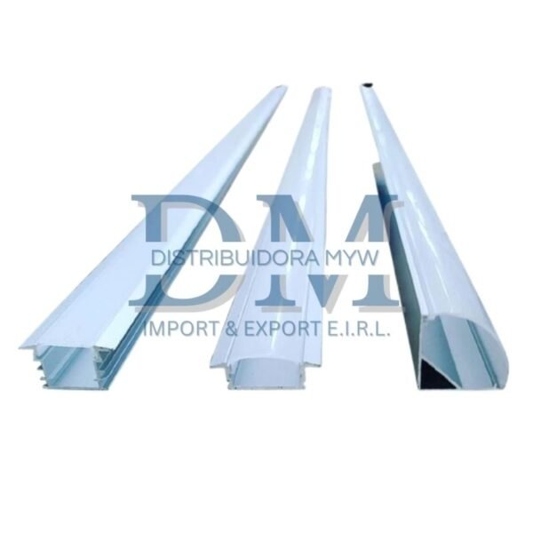 Perfil aluminio todos los modelos 2 mts
