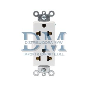 Tomacorrientes decora Leviton 15 amp