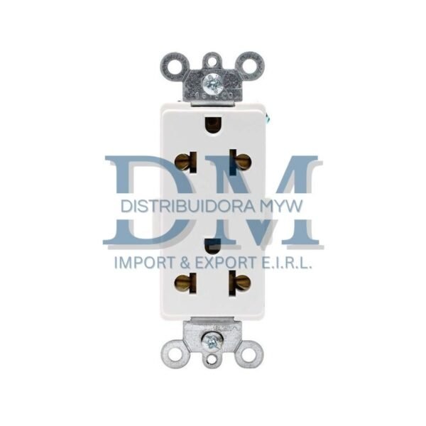 Tomacorrientes decora Leviton 15 amp