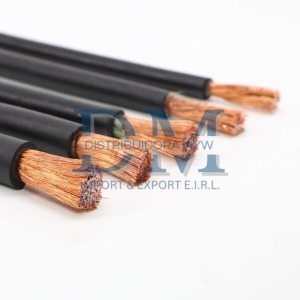 CABLE SOLDAR WELDING TODA LAS MEDIDAS MARCAS # 4 ROLLO DE 100 MTS