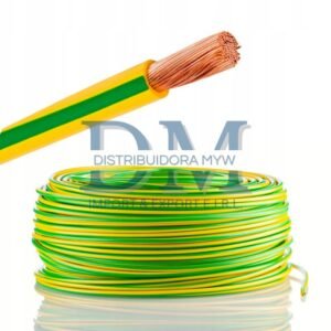 CABLE TIERRA VERDE AMARILLO TODA LAS MEDIDAS # 14