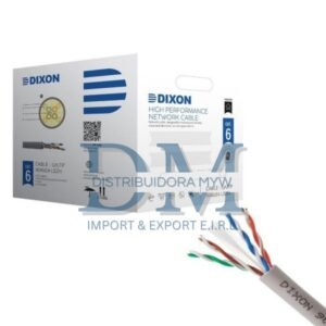 CABLE UTP CAT6 DIXON 4 PARES 23 AWG