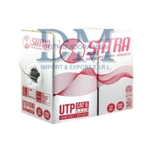 CABLE UTP CAT6E SATRA 4 PARES 23 AWG