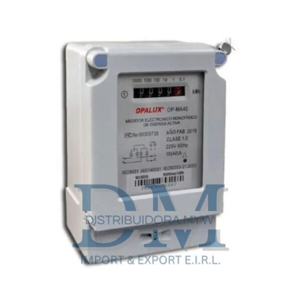 MEDIDOR LUZ OPALUX MONOFASICA ANALOGICO