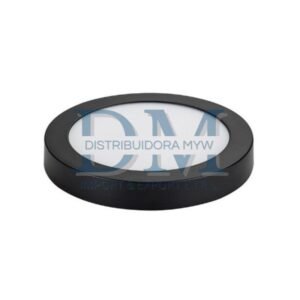 PANEL 18 WTTS LED ADOSABLE CIRCULAR NEGRO MATE
