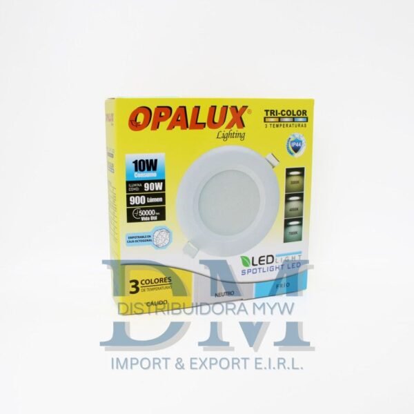 SPOT LED 10WTTS 3 TIEMPOS OPALUX