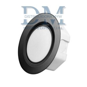 Spot Led Integrado 8W Negro 10.9 cm LUZ BLANCA 6500K WUAILEC