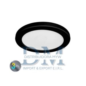 Panel Slim 24W 29cm Negro - 3 Tonos - Luz Cálida - día - fría Lightech